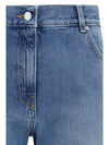 straight-leg jeans in denim