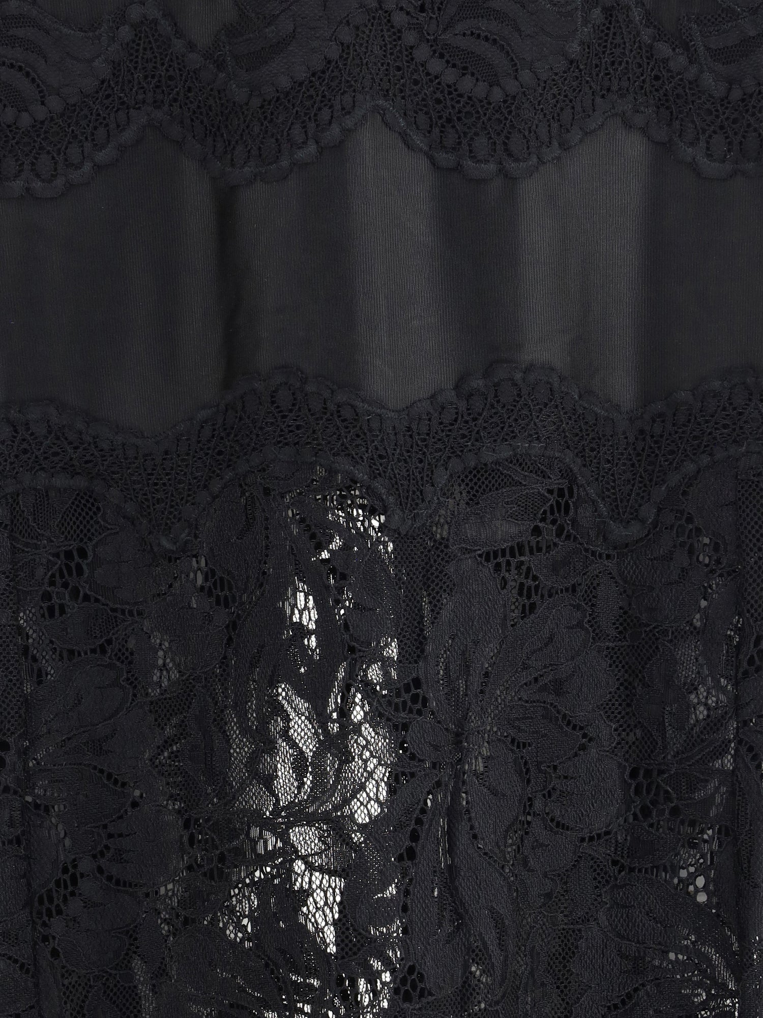 RABANNE 40 laced long dress 