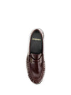 le loafer polished leather loafers