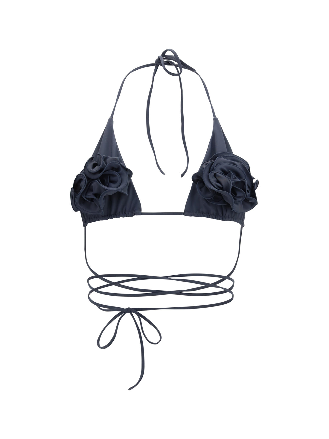 MAGDA BUTRYM 38 floral strappy triangle bikini top