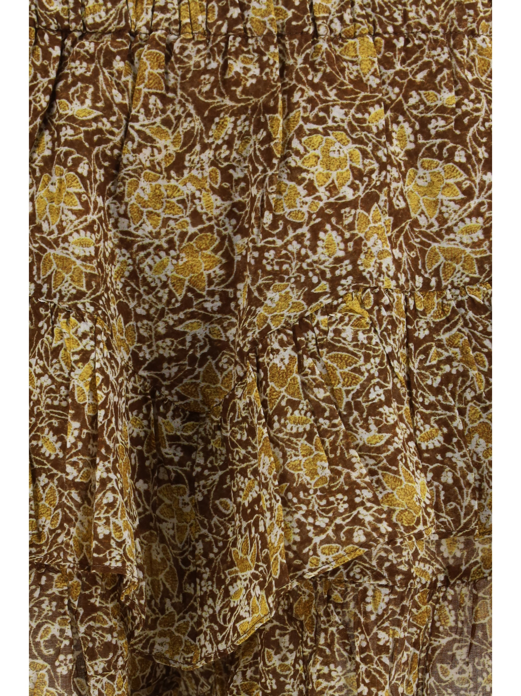 printed cotton shorts