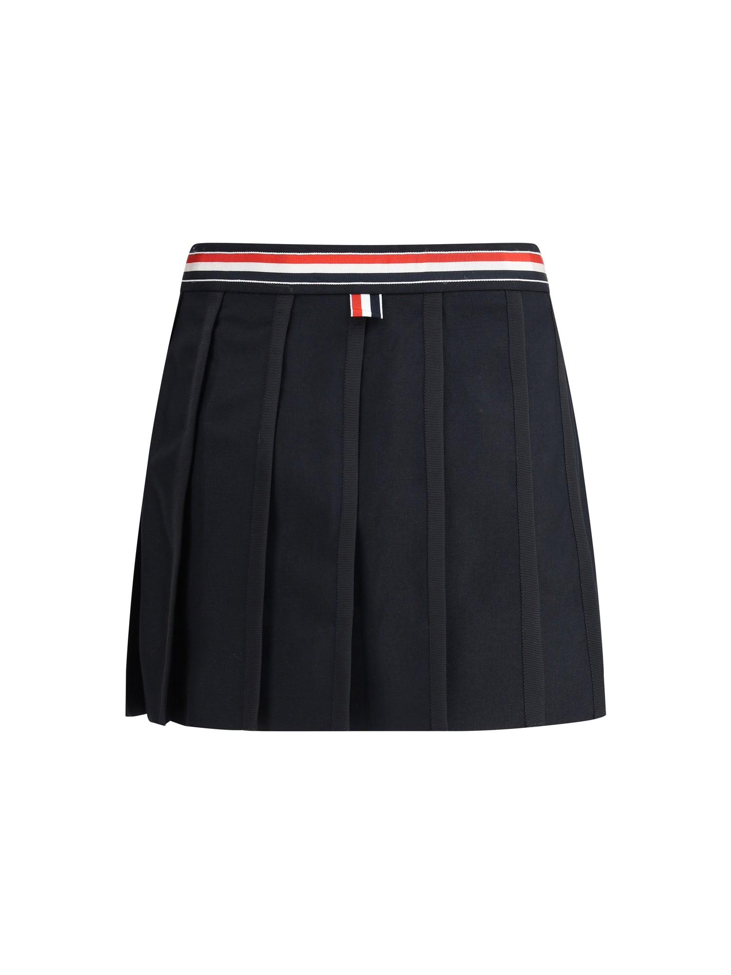 THOM BROWNE 40 wool mini skirt