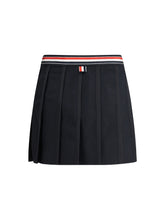 THOM BROWNE 40 wool mini skirt