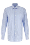 napoli shirt in striped cotton poplin