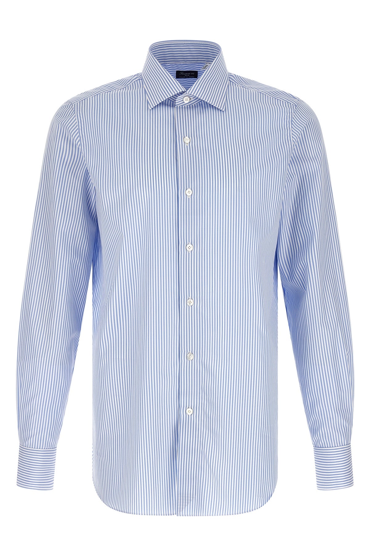 napoli shirt in striped cotton poplin