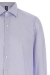 micro striped cotton poplin luigi shirt