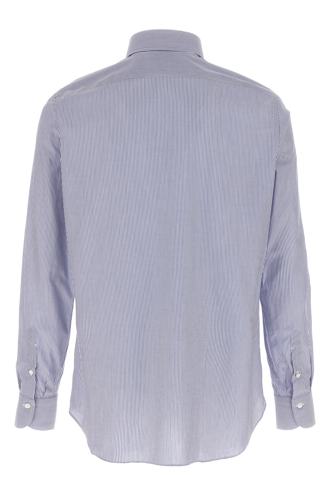 FINAMORE 39 cm napoli striped cotton shirt