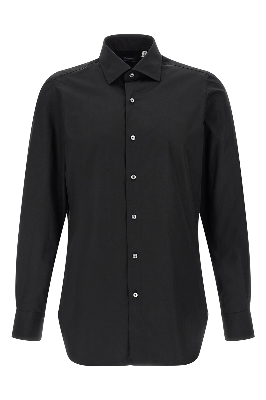 FINAMORE 39 cm napoli cotton poplin shirt