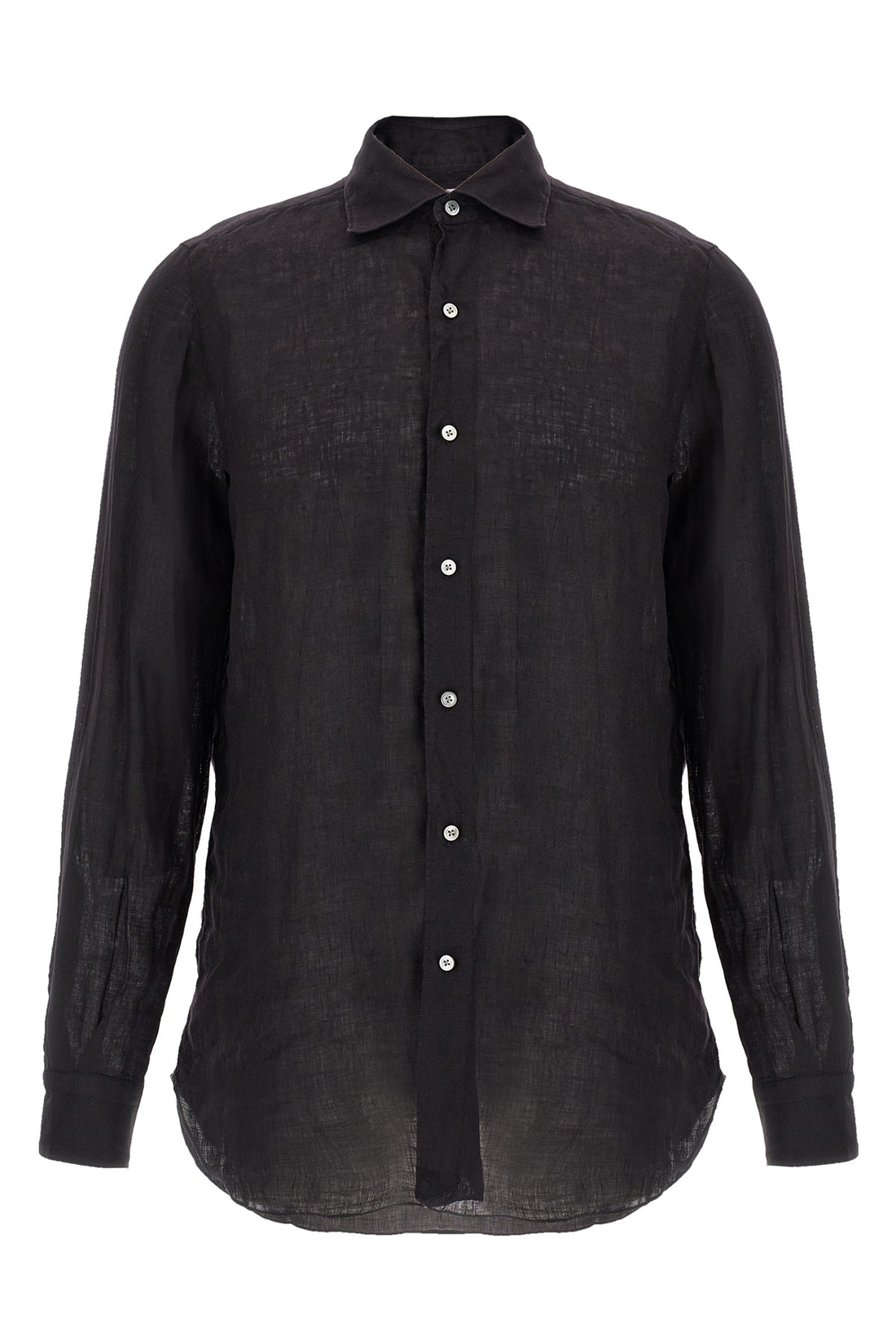 FINAMORE 39 cm gaeta linen shirt