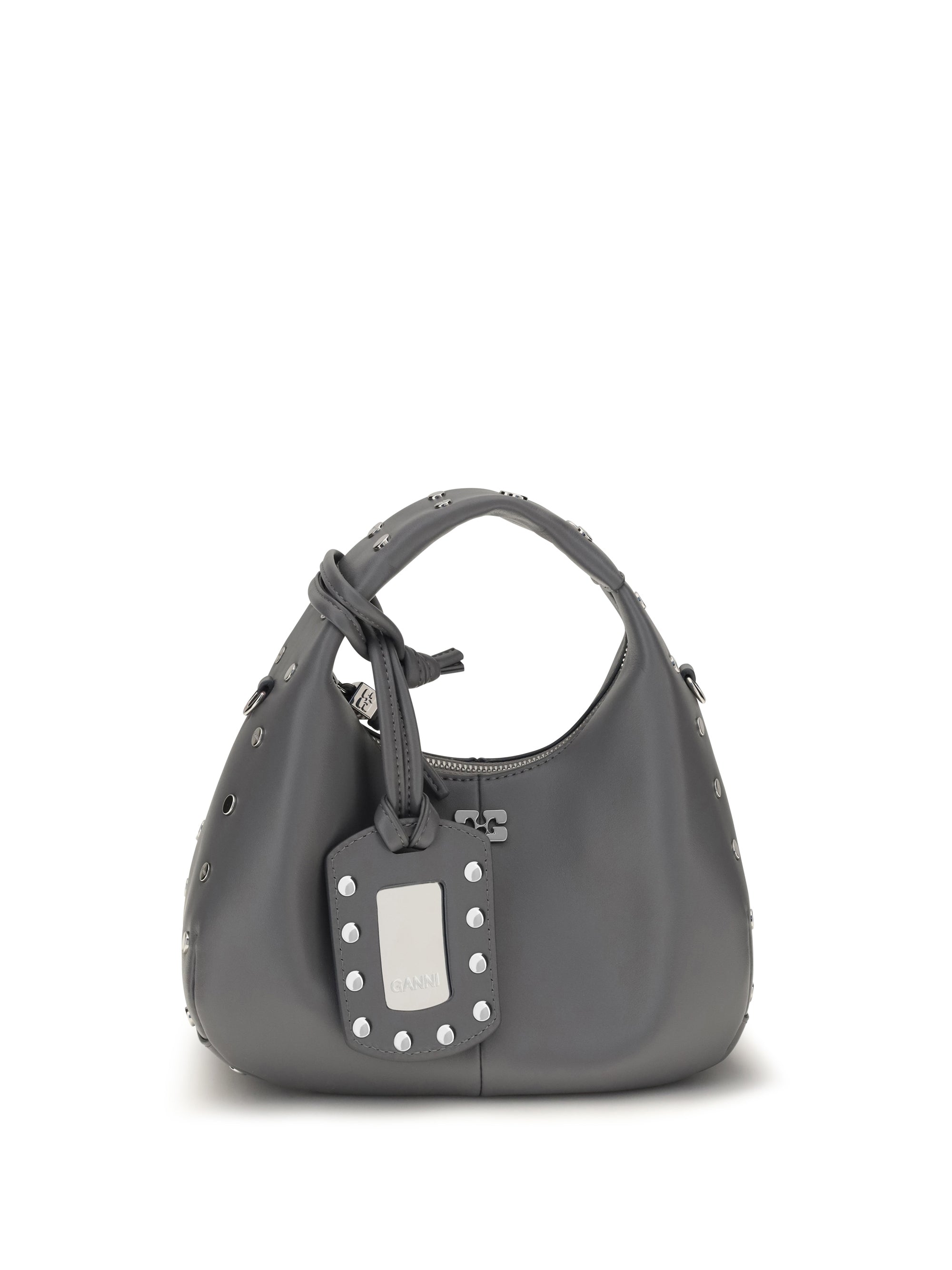 mini studded hobo handbag