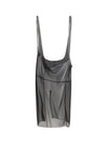 cigaline midi skirt with suspender straps