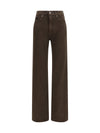 high-rise straight-leg jeans