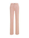 straight-leg jeans
