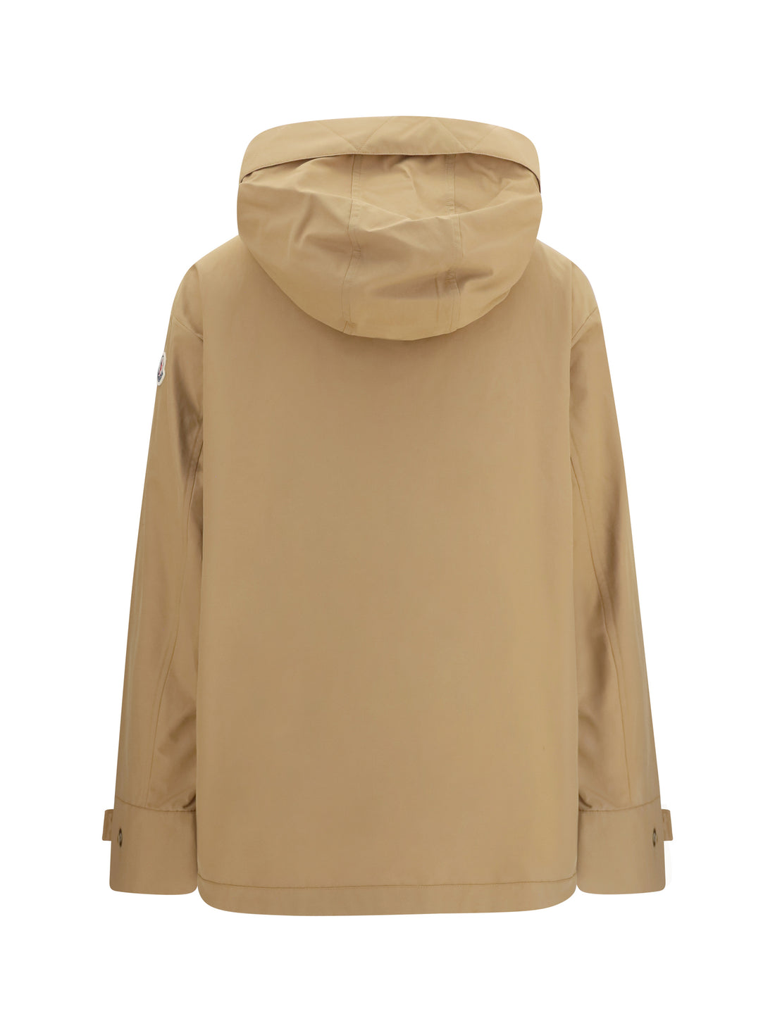 MONCLER 2 hooded jacket with logo patch