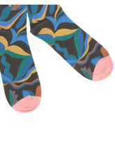 BONNE MAISON 36-38 multicolored print socks