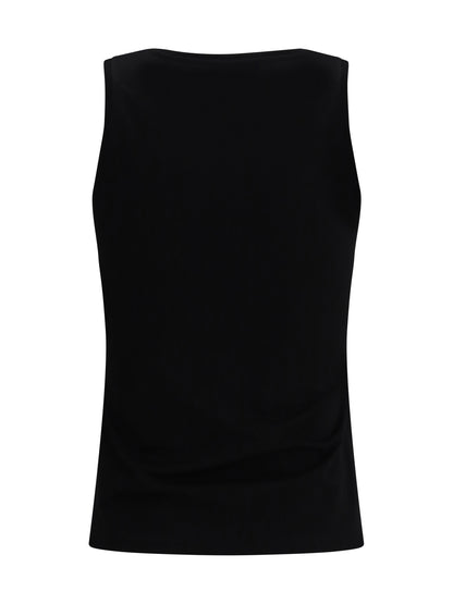 BALMAIN L paris brush print tank top