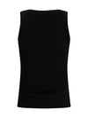 paris brush print tank top
