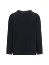 wool polo collar sweater
