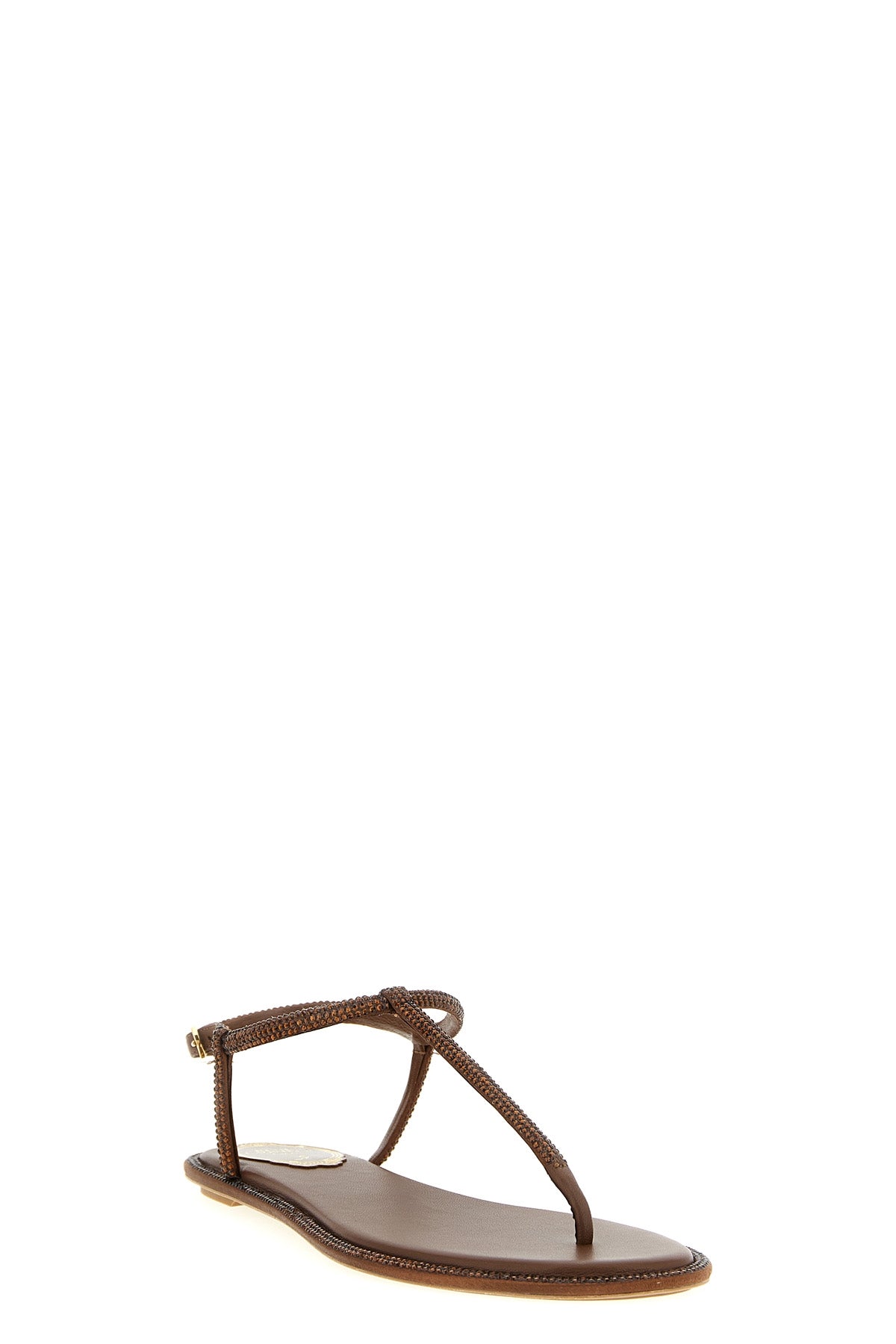 diana flat leather flip-flop sandals