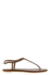 diana flat leather flip-flop sandals