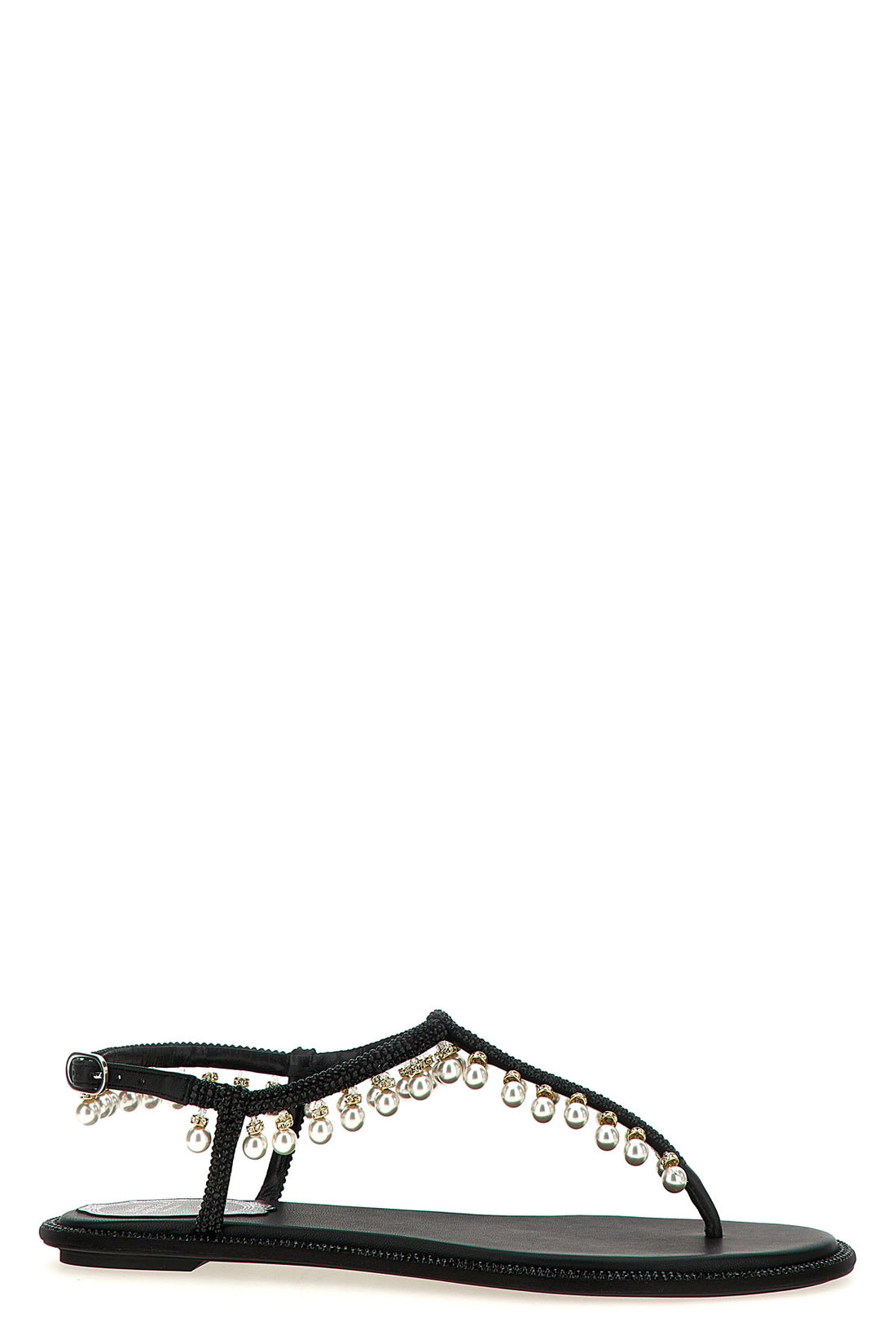 RENÉ CAOVILLA 36 diana leather thong sandals