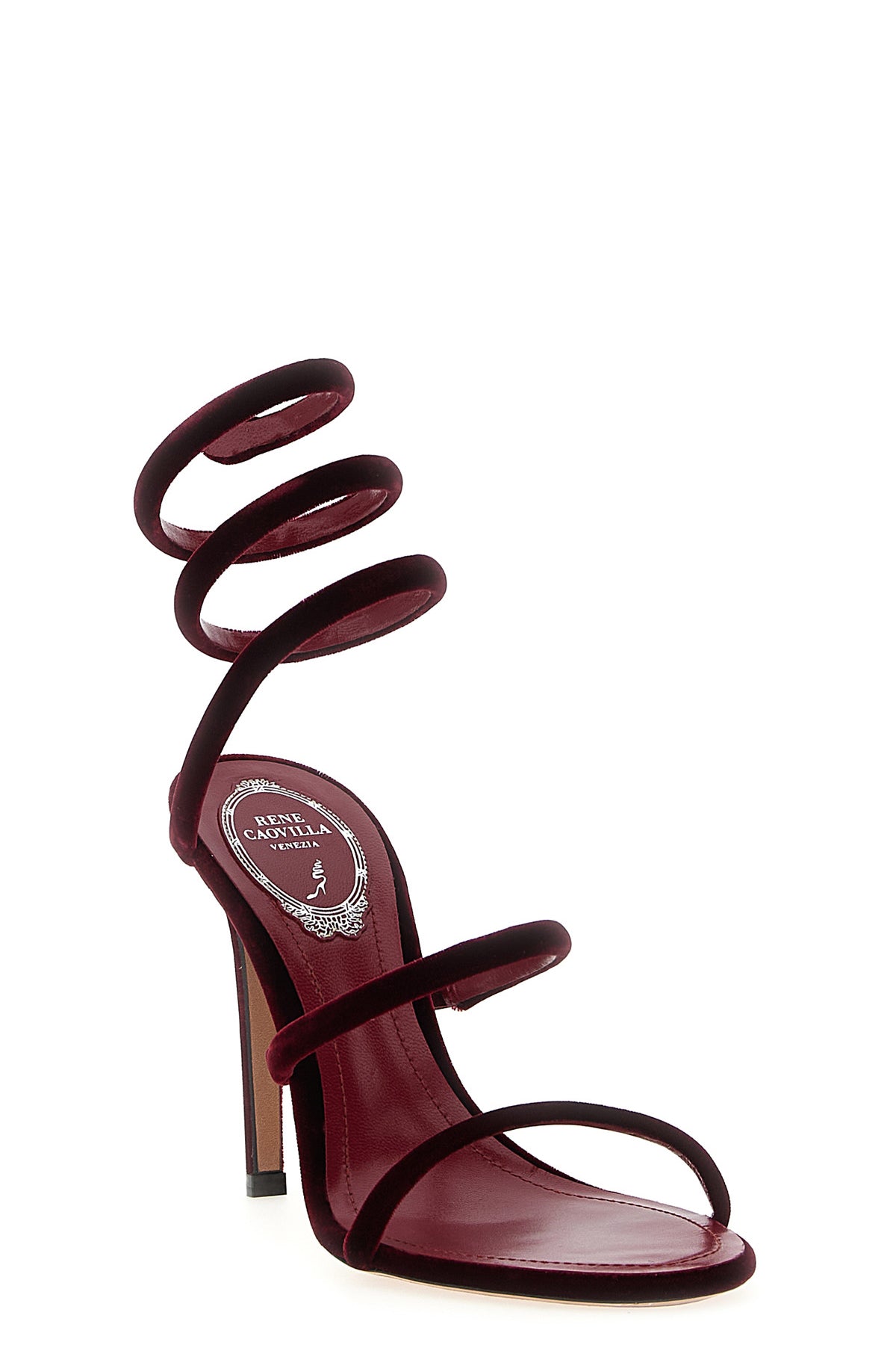 cleo velvet sandals