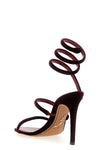 cleo velvet sandals