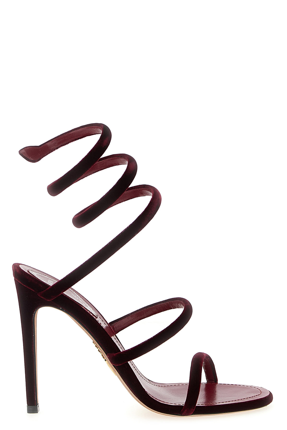 RENÉ CAOVILLA 35.5 cleo velvet sandals