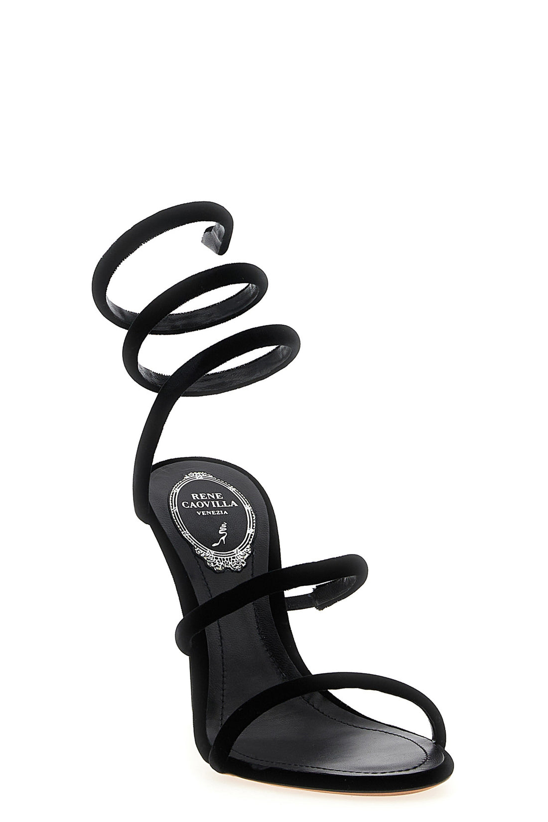 RENÉ CAOVILLA 35.5 cleo velvet sandals