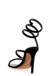 cleo velvet sandals