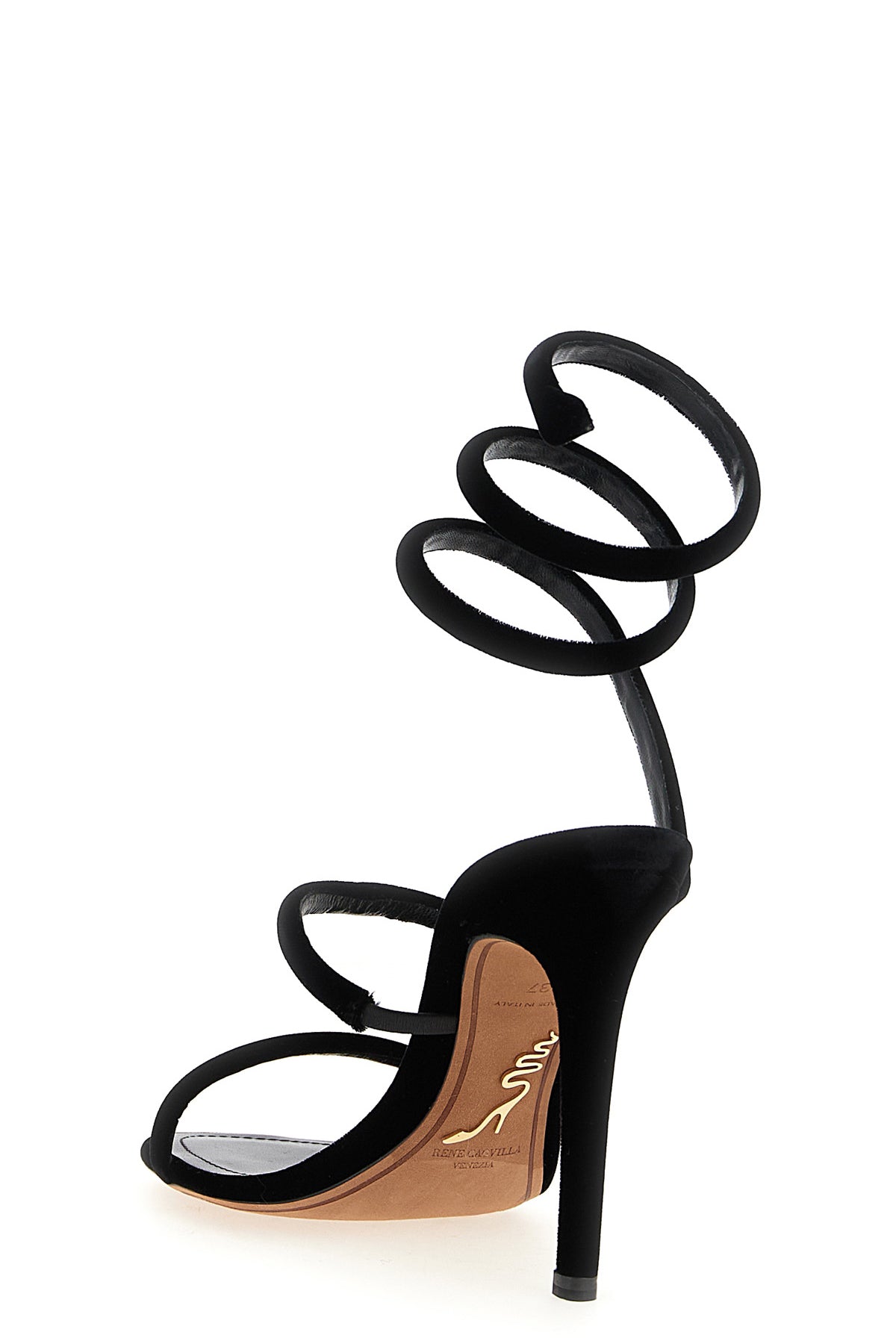 cleo velvet sandals