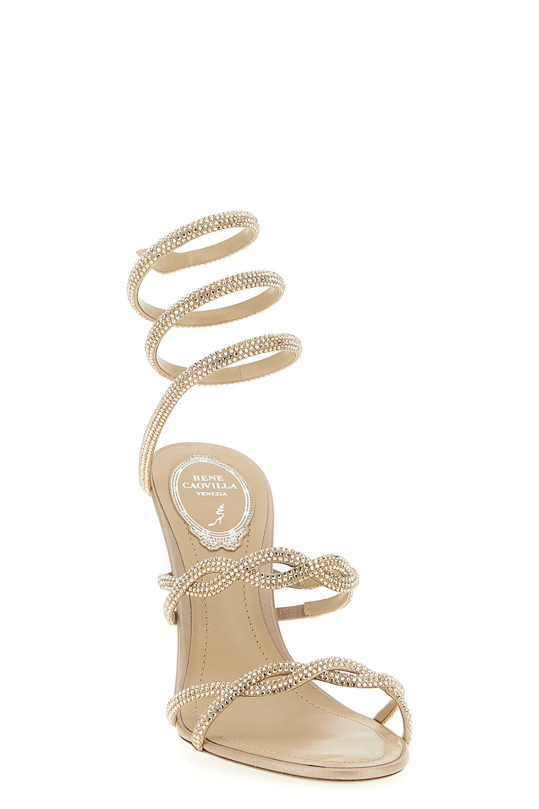 RENÉ CAOVILLA 35.5 braid cleo leather sandals