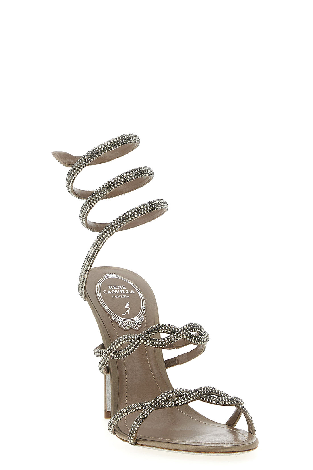 RENÉ CAOVILLA 38 braid cleo leather sandals