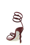 margot satin sandals