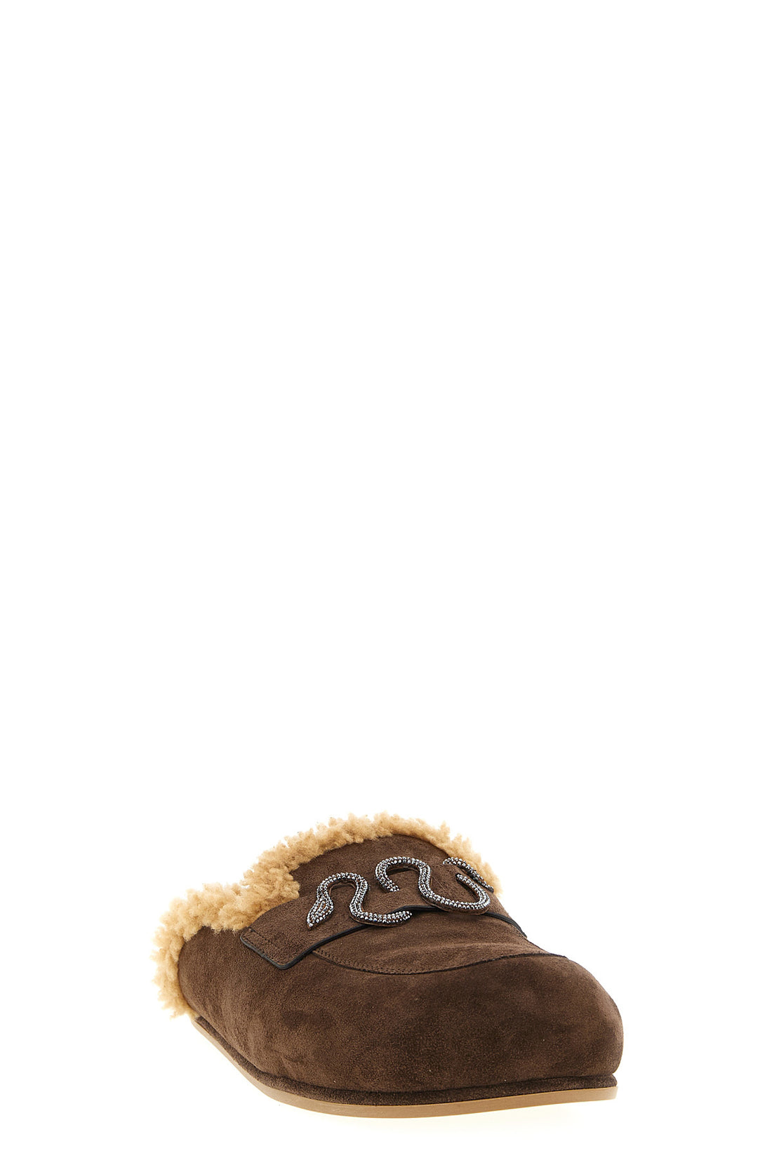 RENÉ CAOVILLA 37 morgana suede sabots