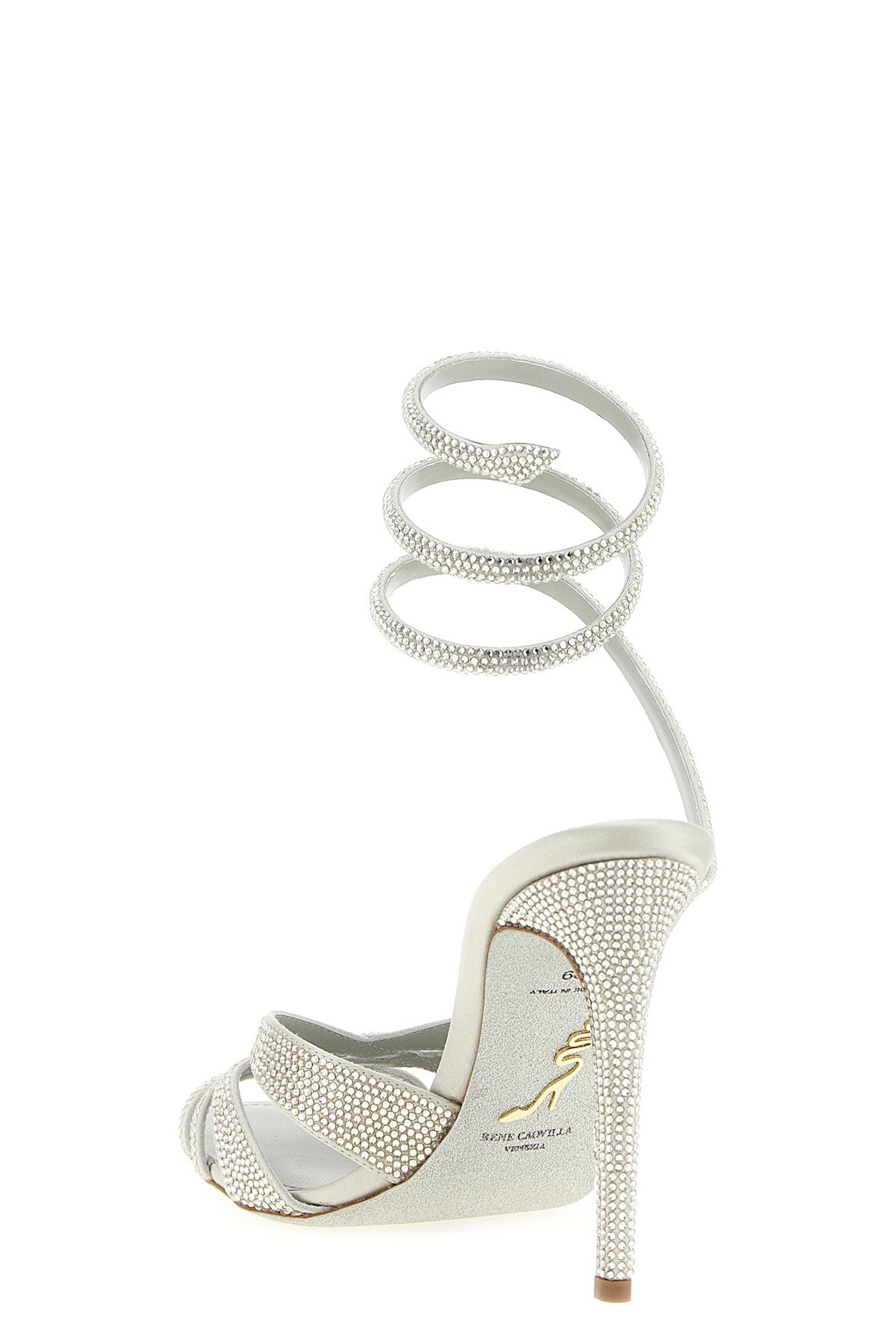 rené caovillas dania sandal defines a sculptural silhouette through its iconi