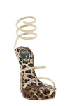 cleo leopard leather sandals