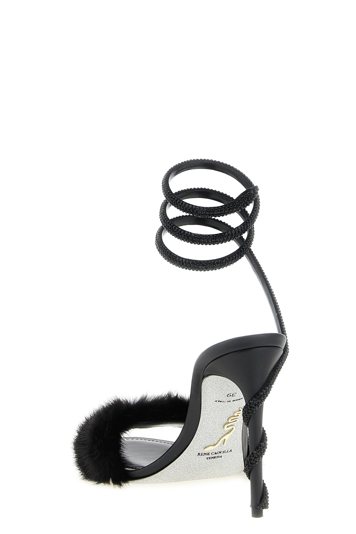 the rene caovilla margot sandals embody craftsmanship excellence through a bol