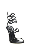the rené caovilla onda sandal embodies craftsmanship excellence through a scul