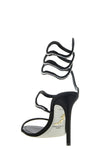 the rené caovilla onda sandal embodies craftsmanship excellence through a scul