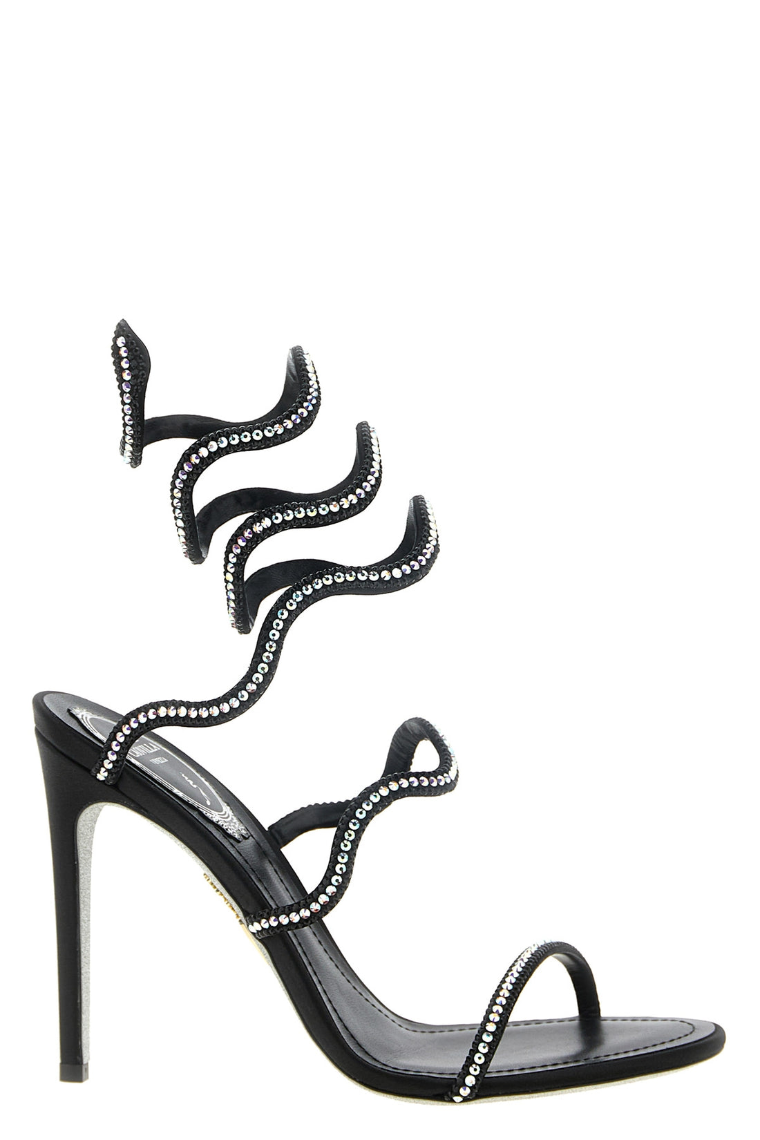 RENÉ CAOVILLA 37 the rené caovilla onda sandal embodies craftsmanship excellence through a scul