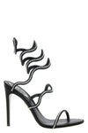 the rené caovilla onda sandal embodies craftsmanship excellence through a scul
