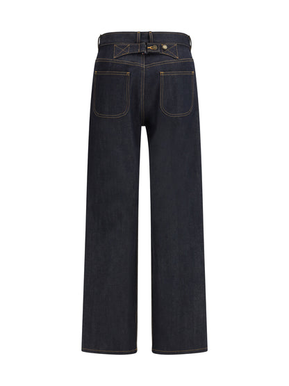 THOM BROWNE 38 selvedge 5-pocket jeans