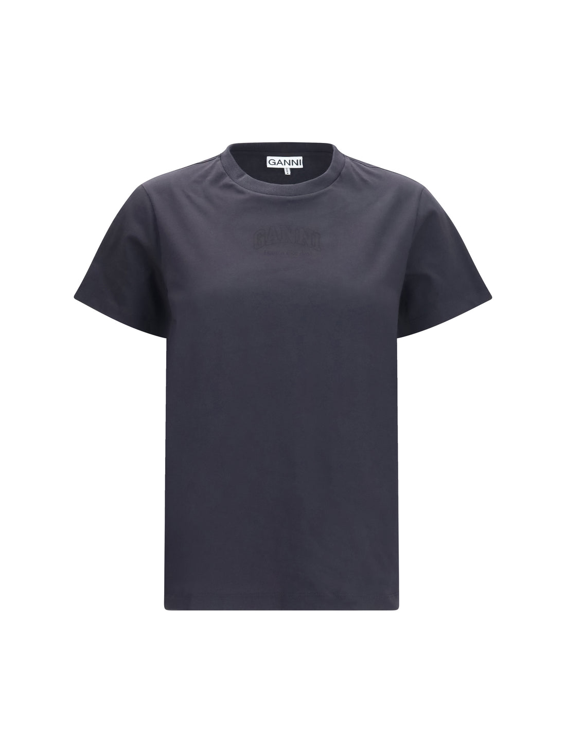 GANNI L crewneck t-shirt 