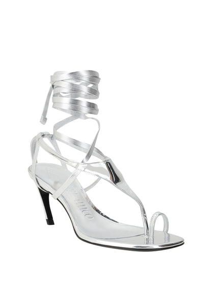 THE ATTICO 38 flip-flop sandals