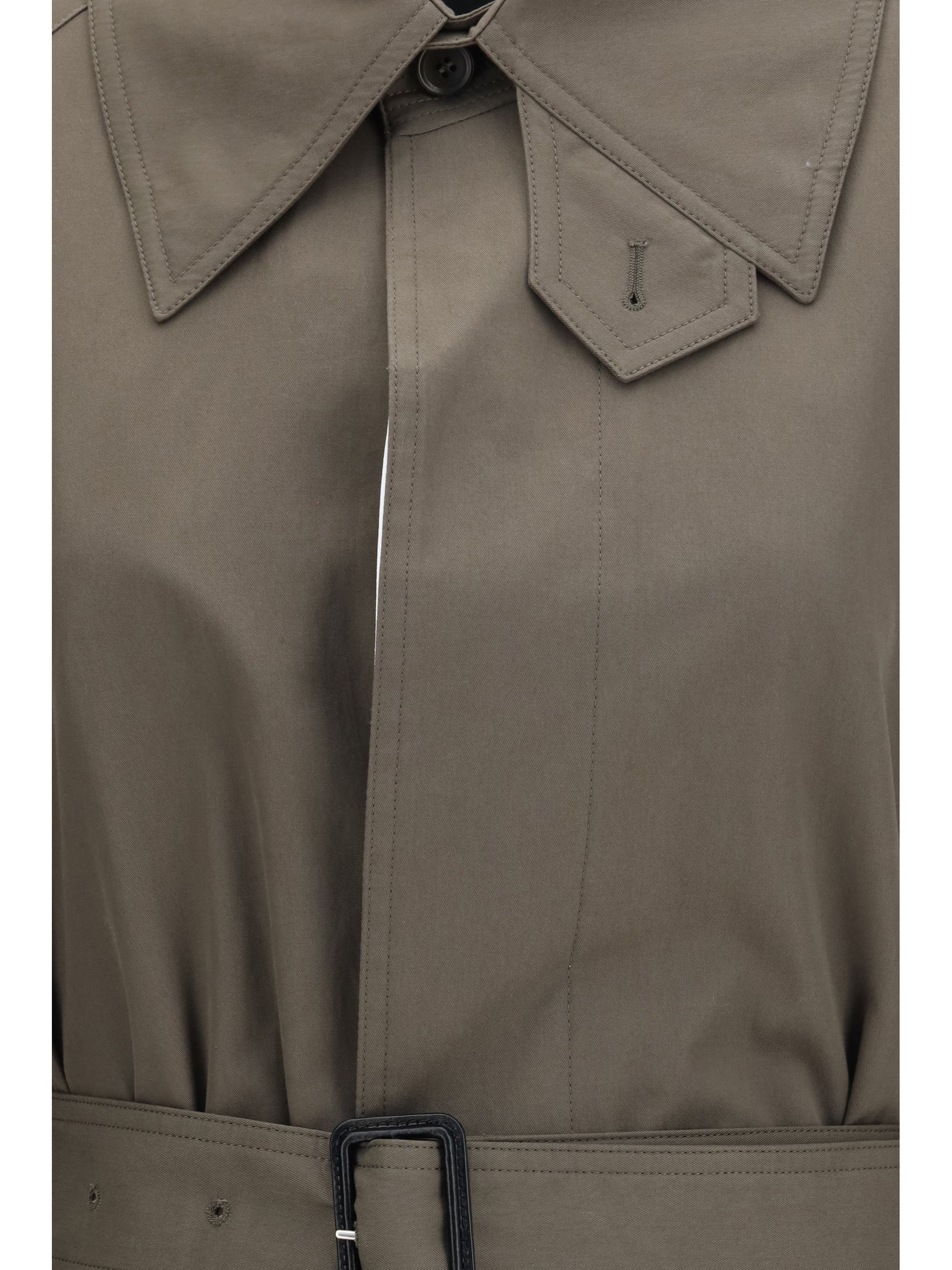 big trench in cotton twill