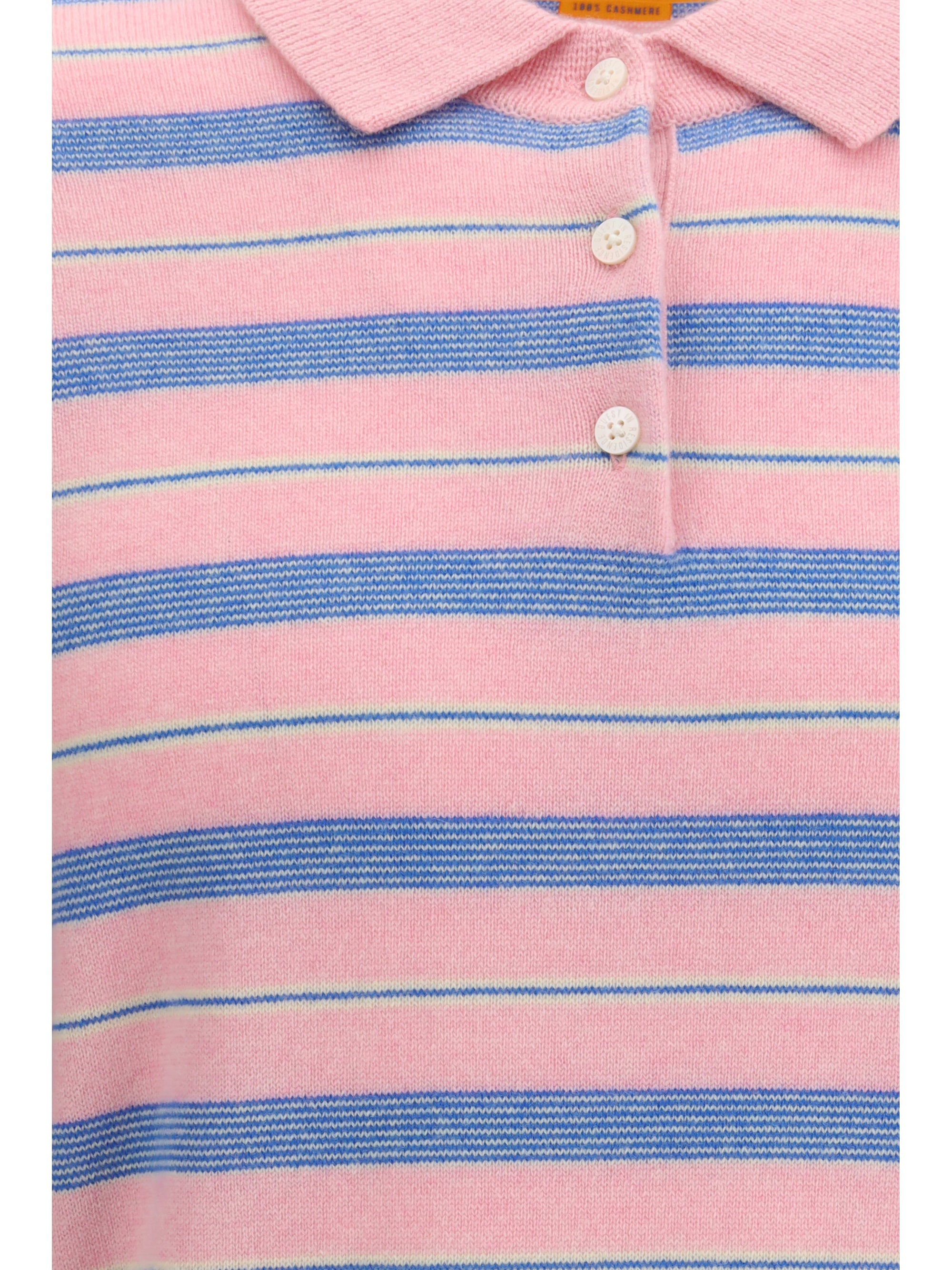 GUEST IN RESIDENCE M collegiate stripe polo