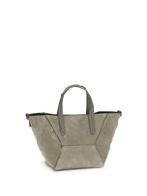 BRUNELLO CUCINELLI OS suede shoulder bag