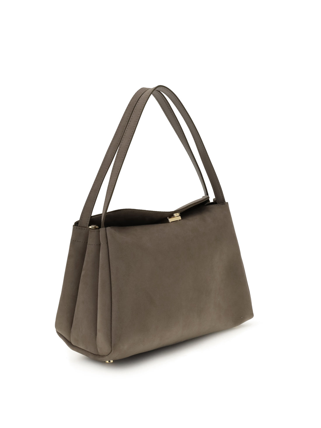 THEMOIRÈ OS eudora suede vegan shoulder bag