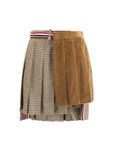 THOM BROWNE 38 pleated miniskirt